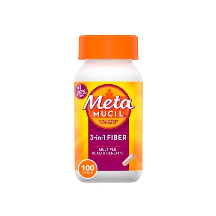Metamucil Fibra + Control Apetito + Digestion 100 Cap Mis Vitaminas